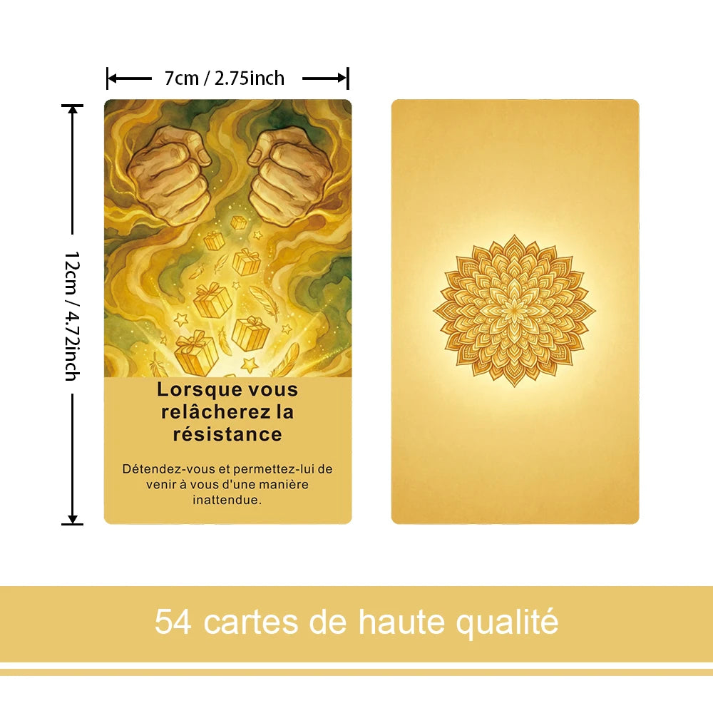 Oracle du Temps - 54 Cartes de Divination en Français