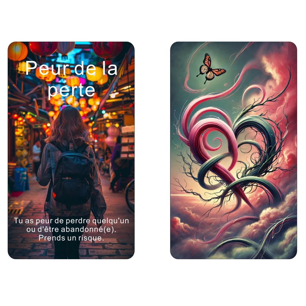 Oracle Âme Sœur - 80 Cartes d'Amour et de Guidance en Français