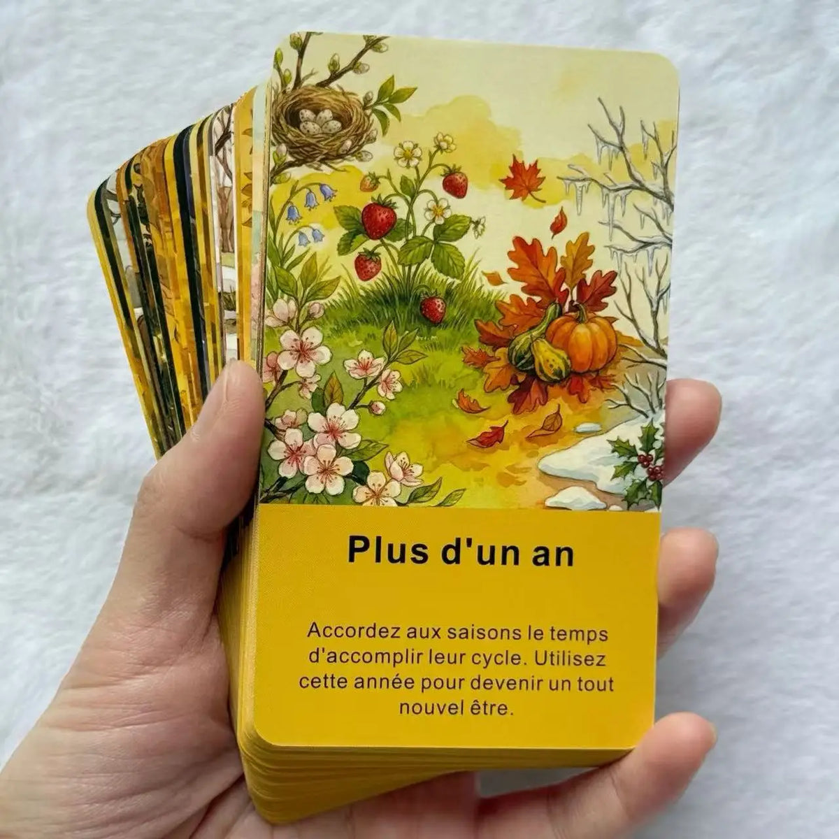 Oracle du Temps - 54 Cartes de Divination en Français